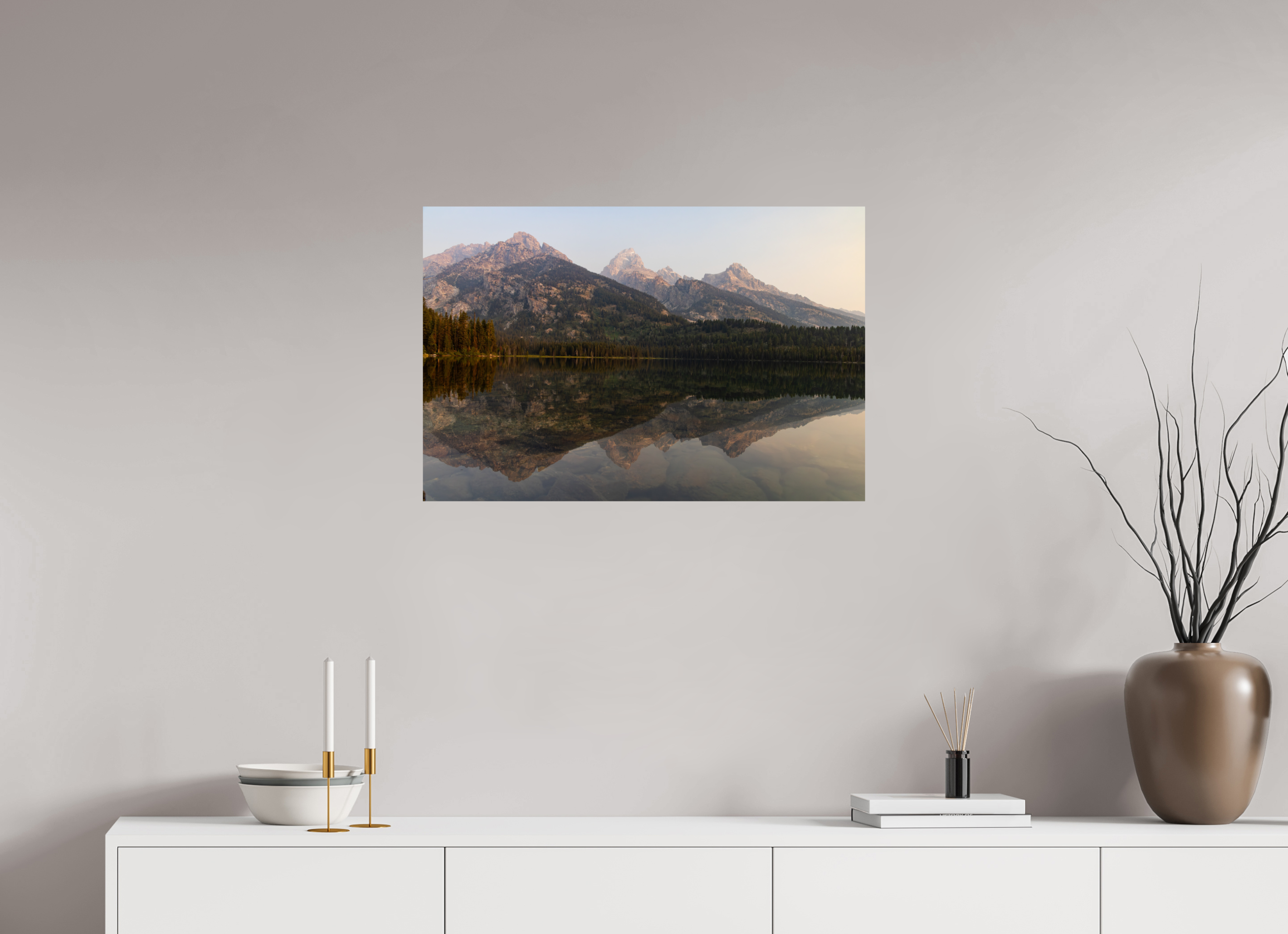 30 x 20″, Photo Print On Fuji Crystal DP II Smokey Taggart Lake