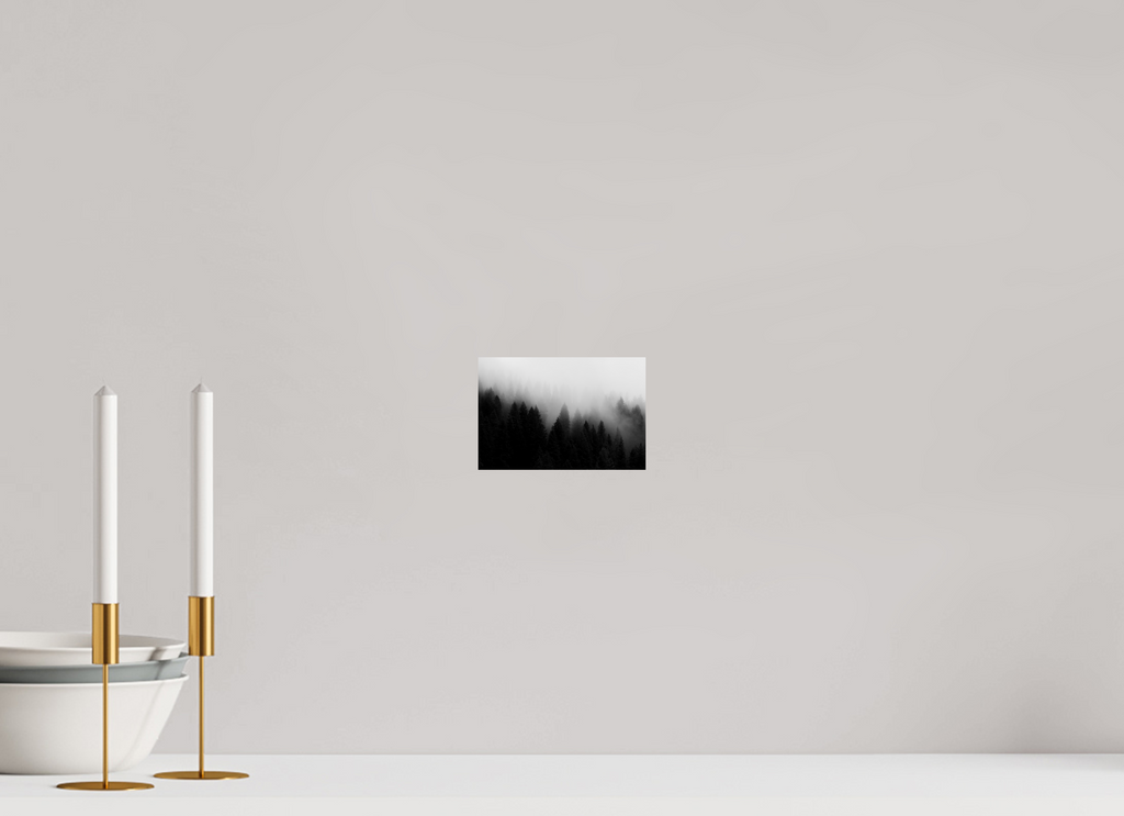 6 x 4″, Photo Print On Fuji Crystal DP II Tree in Fog