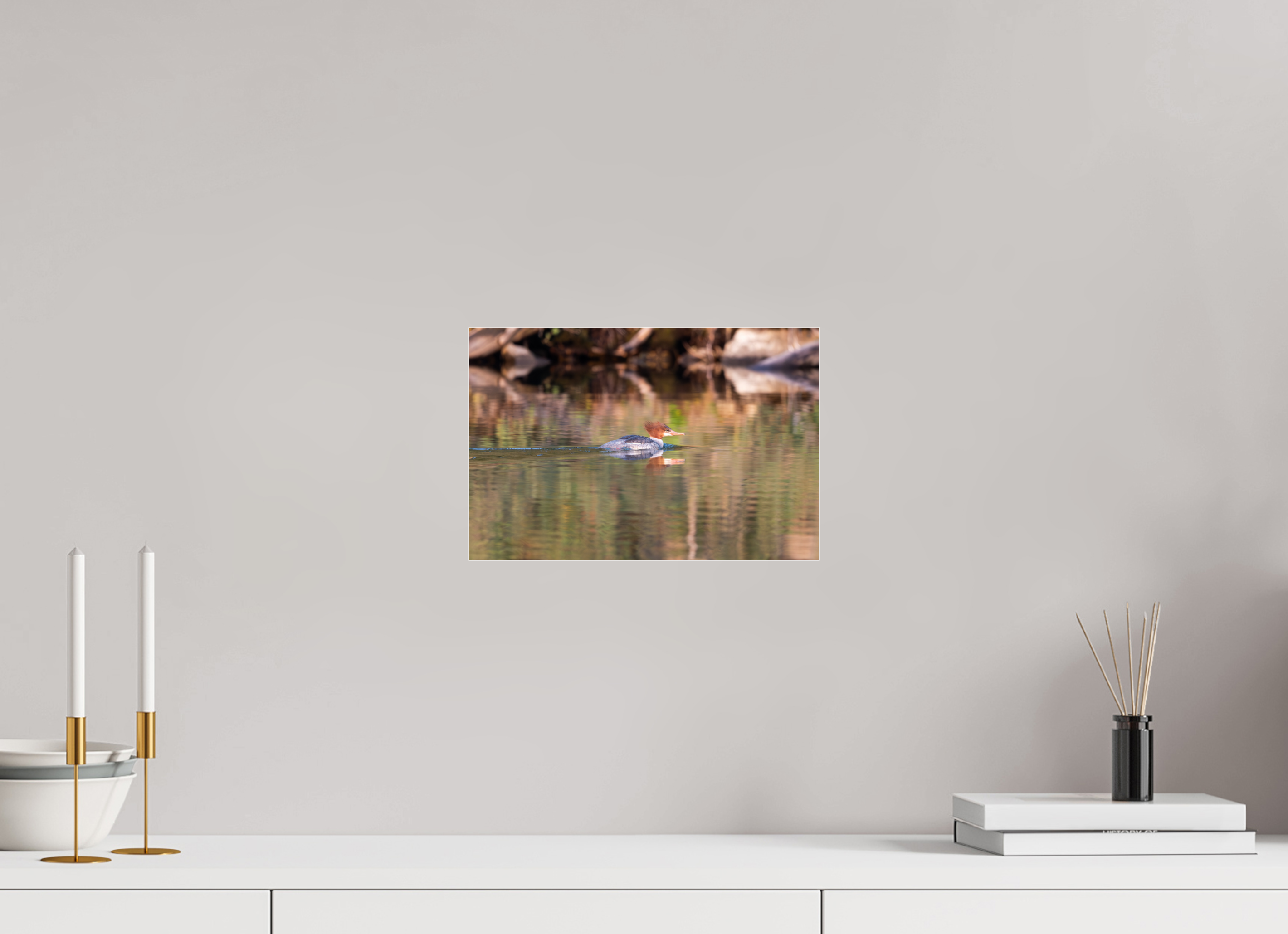 12 x 8″, Glossy Duck