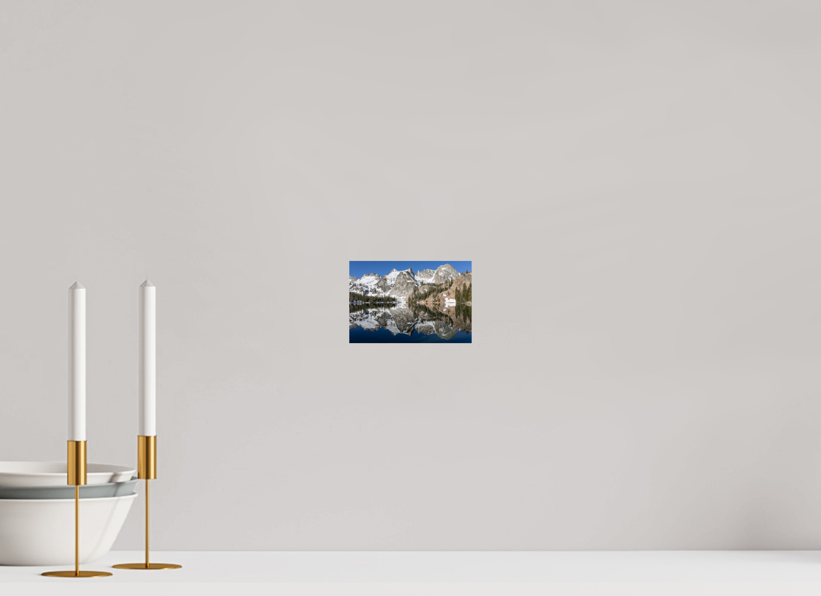 6 x 4″, Photo Print On Fuji Crystal DP II Alice Lake Mountainscape