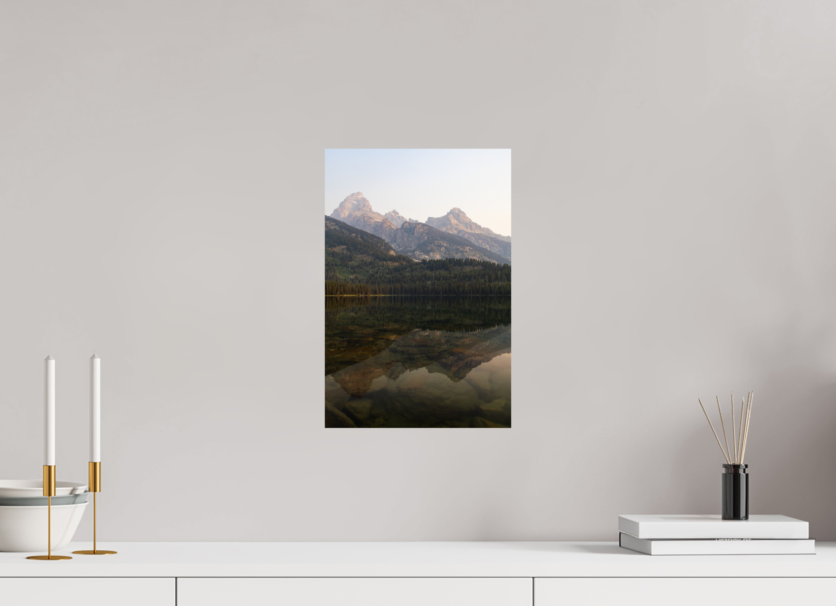 10 x 15″, Photo Print On Fuji Crystal DP II Smokey Taggart Lake Portrait