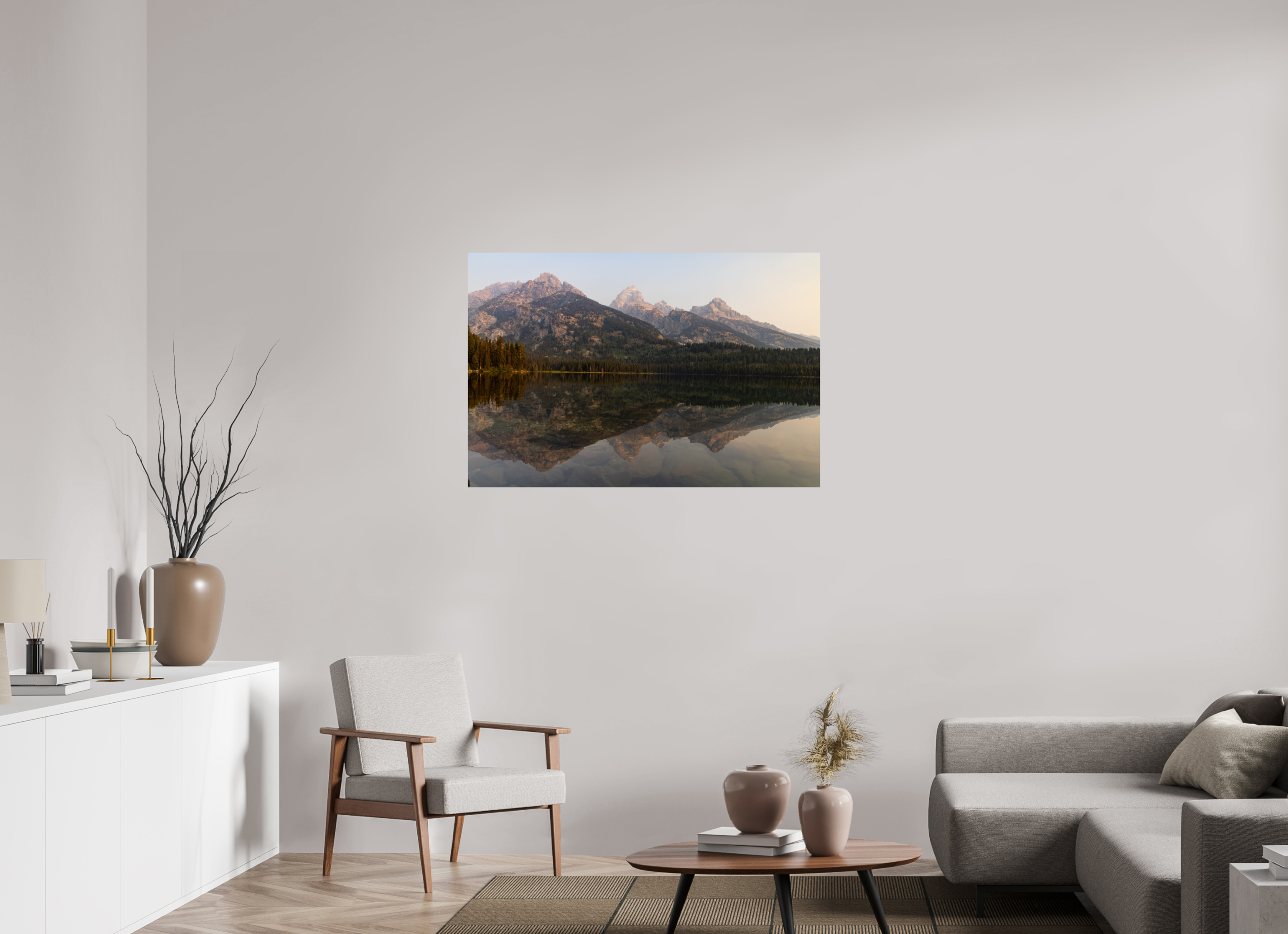 45 x 30″, Photo Print On Fuji Crystal DP II Smokey Taggart Lake