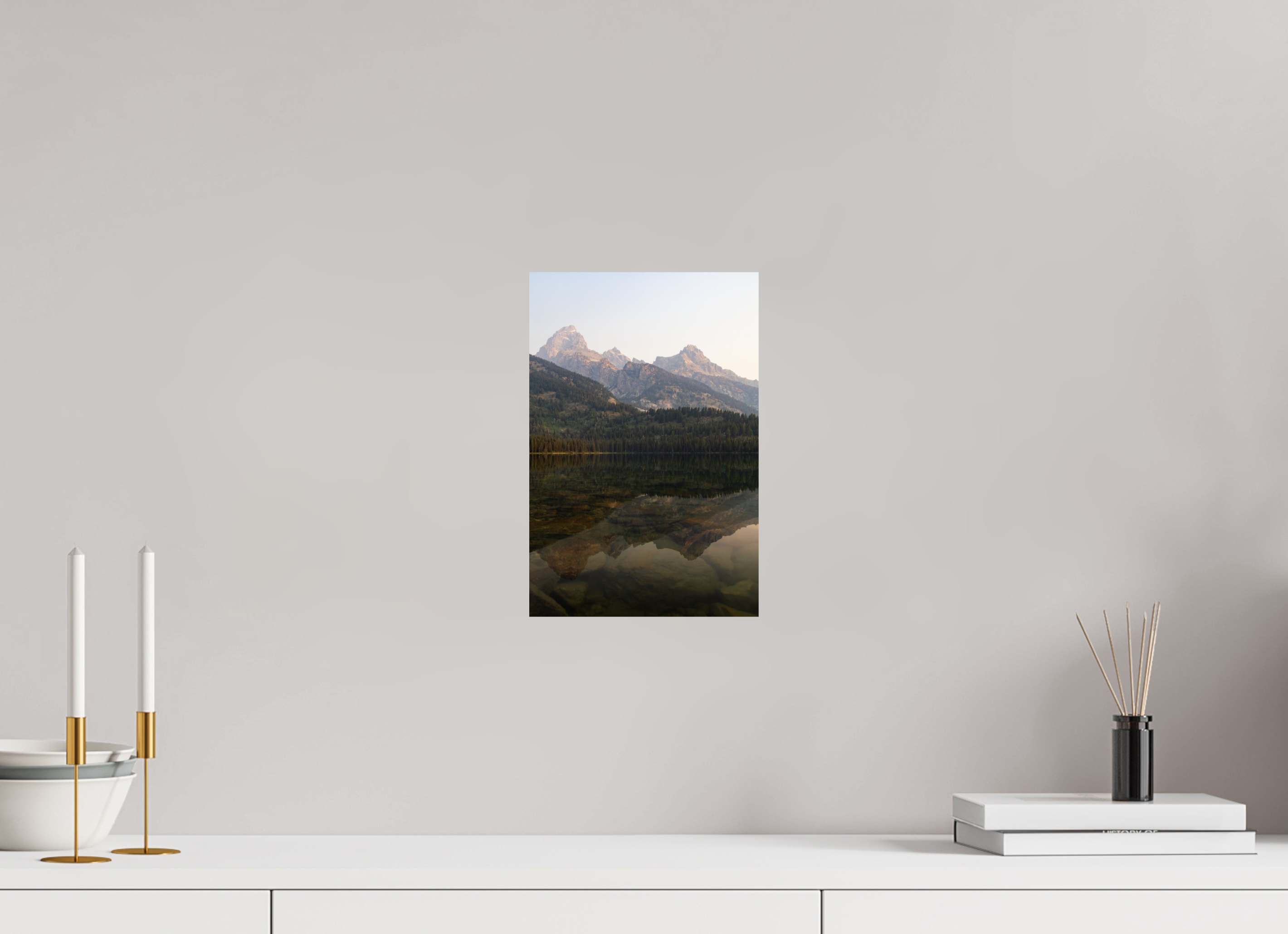 8 x 12″, Photo Print On Fuji Crystal DP II Smokey Taggart Lake Portrait
